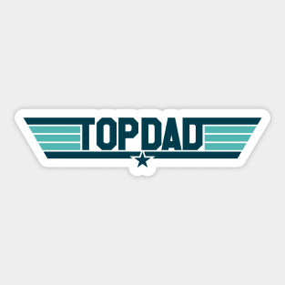 Top Dad (Alt) Sticker